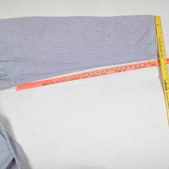 BIG BILL Hickory Stripe Overalls Men's 48 Reg Painter Railroad Bib - Picture 12 of 13